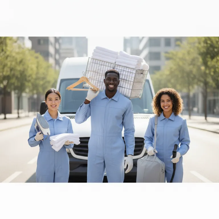 Luxury Laundry team in Newport
